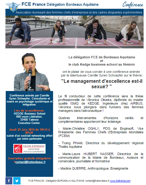 FCE Le management d'excellence est-il sexué?