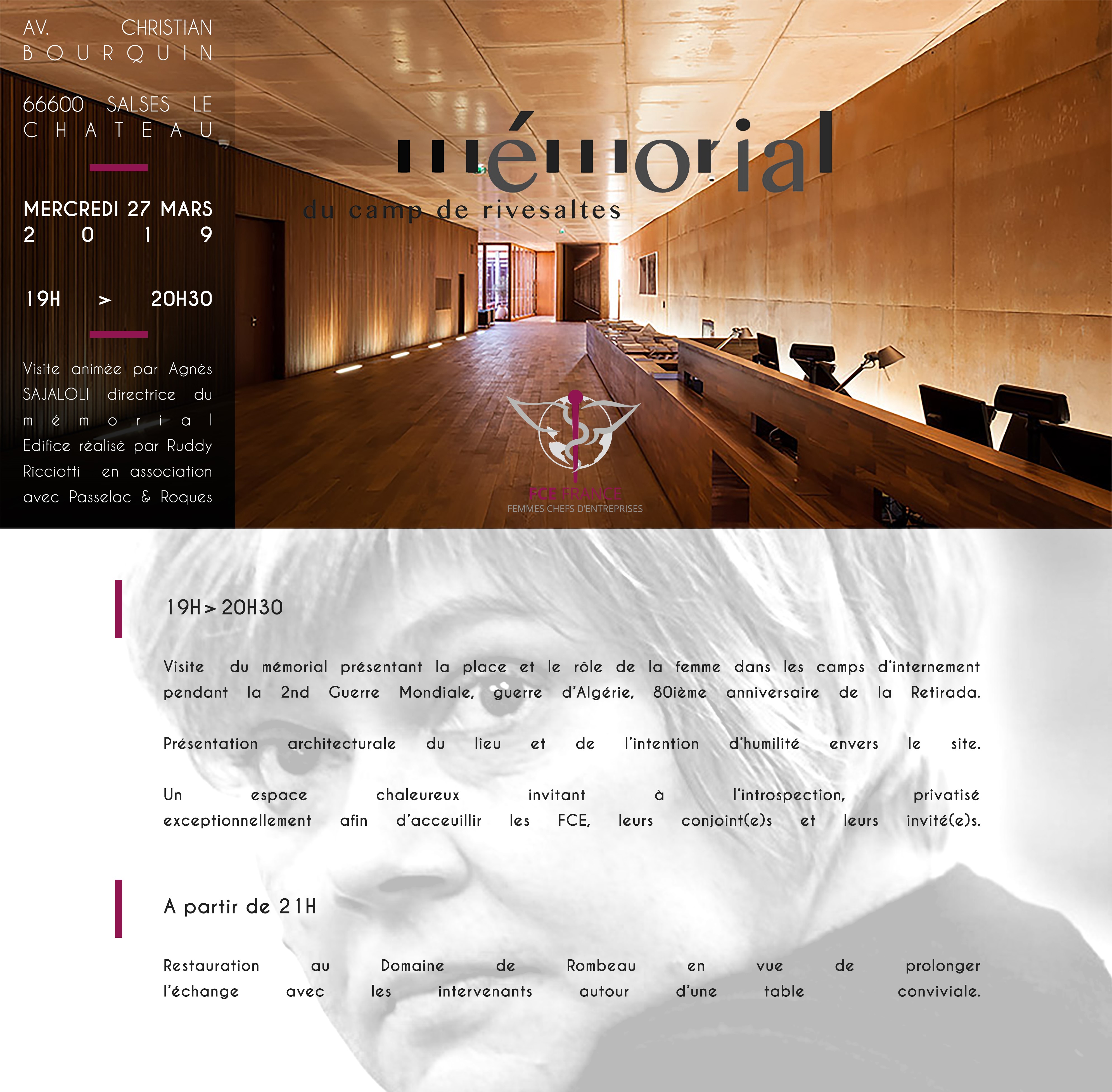 FCE Privatisation du Mémorial du Camp de Rivesaltes